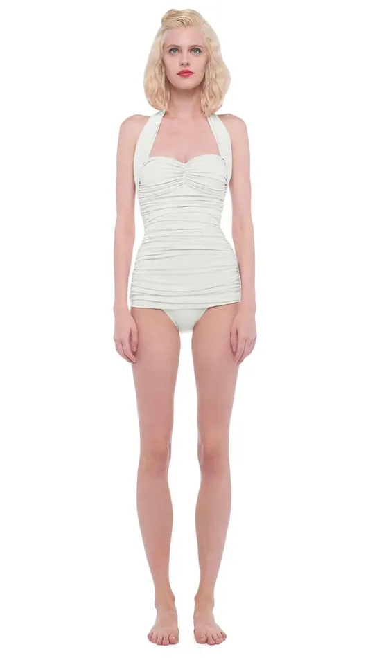 Norma Kamali Swimwear BILL MIO Snow White 8211 Clothing