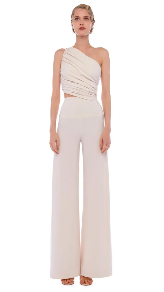 Norma Kamali Swimwear ELEPHANT PANT Bone 8211 Clothing