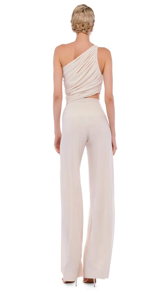 Norma Kamali Swimwear ELEPHANT PANT Bone 8211 Clothing