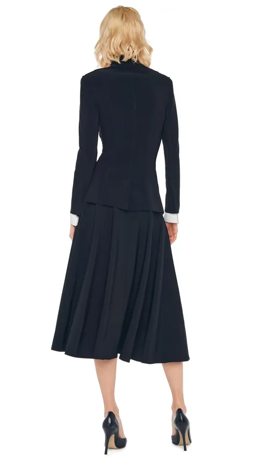 Norma Kamali Wardrobe GRACE SKIRT With SINGLE BREASTED BOY FIT JACKET 8211 Clothing Norma Kamali Wardrobe GRACE SKIRT With SINGLE BREASTED BOY FIT JACKET 8211 Clothing
