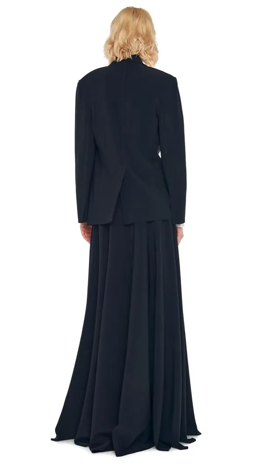 Norma Kamali Wardrobe LONG GRACE SKIRT With EASY FIT SINGLE BREASTED JACKET 8211 Clothing Norma Kamali Wardrobe LONG GRACE SKIRT With EASY FIT SINGLE BREASTED JACKET 8211 Clothing