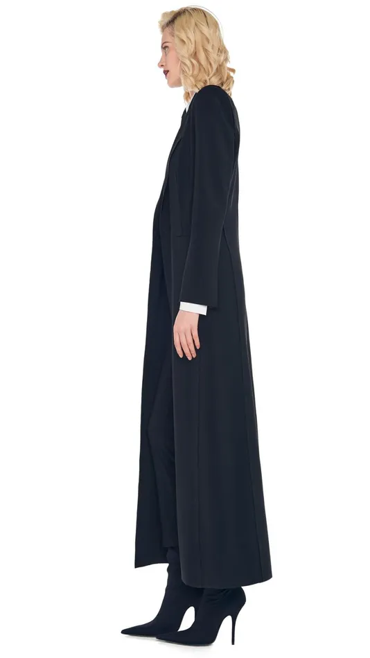Norma Kamali Wardrobe PENCIL PANT With SINGLE BREASTED COAT 8211 Clothing