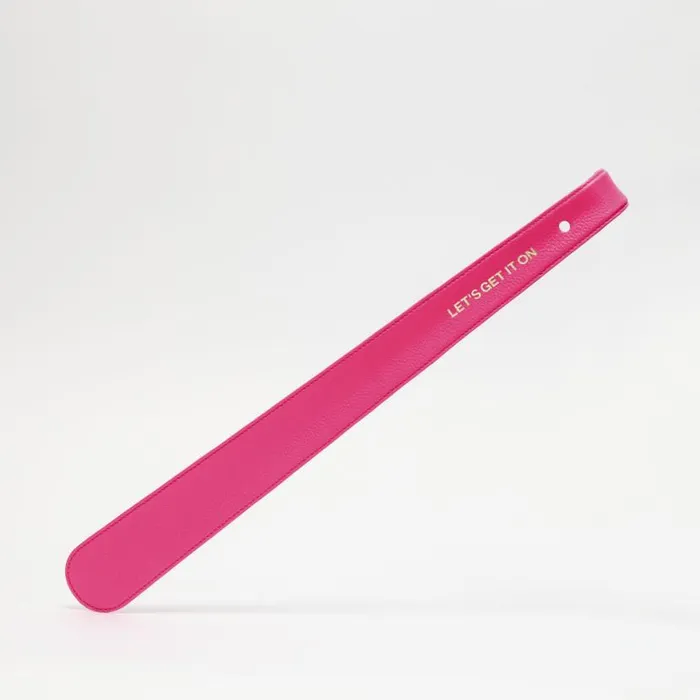 Novelty MenWomen GFORE LTD RELEASE LET039S GET IT ON LEATHER SHOE HORN Knockout Pink Novelty MenWomen GFORE LTD RELEASE LET039S GET IT ON LEATHER SHOE HORN Knockout Pink