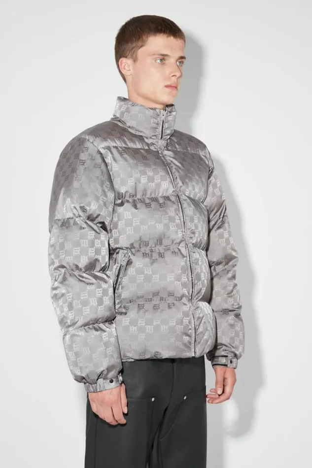 Nylon Monogram Puffer Grey Men MISBHV Outerwear