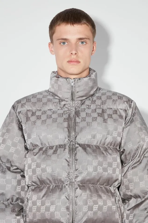 Nylon Monogram Puffer Grey Men MISBHV Outerwear
