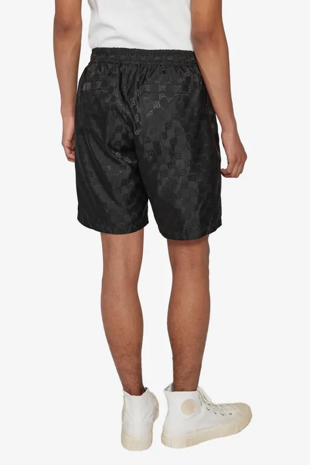 Nylon Monogram Shorts Black Men MISBHV Shorts