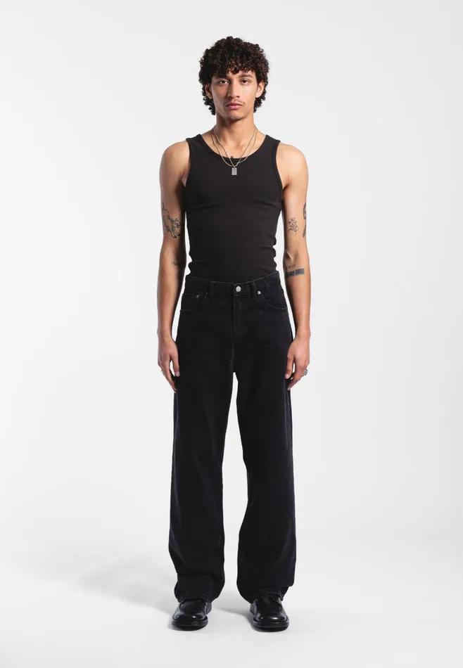 Omar 8211 Worn Black Worn Black Men Dr Denim Relaxed