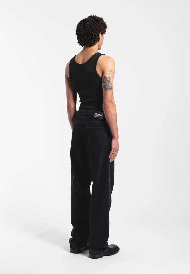Omar 8211 Worn Black Worn Black Men Dr Denim Relaxed
