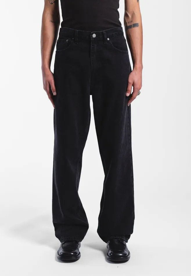 Omar 8211 Worn Black Worn Black Men Dr Denim Relaxed