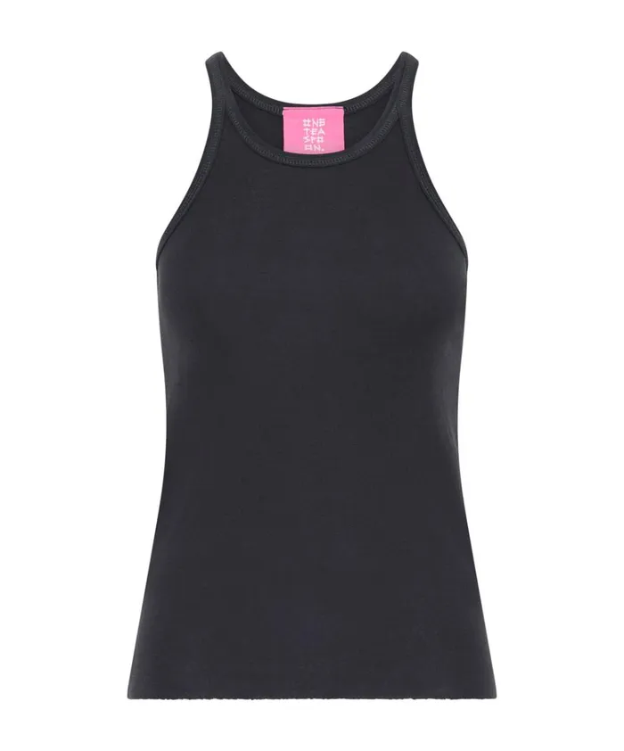 ONETEASPOON FINE RIB SINGLET Women One Teaspoon Tees and Tanks ONETEASPOON FINE RIB SINGLET Women One Teaspoon Tees and Tanks
