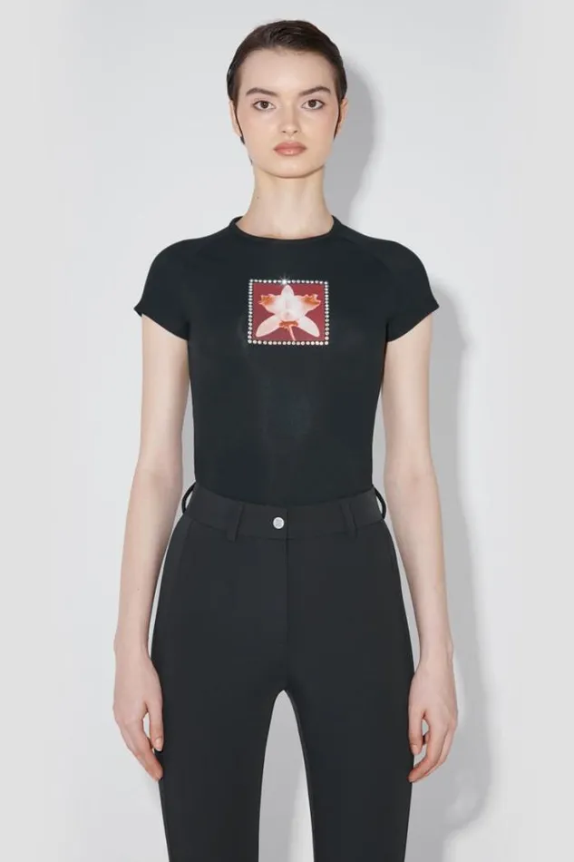 Orchid Robert Mapplethorpe Baby TShirt Black Women MISBHV TShirts