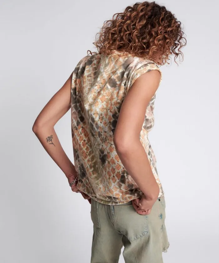 ORGANIC HAND PAINTED WILDER MINDS UNISEX TEE Women One Teaspoon Tees and Tanks ORGANIC HAND PAINTED WILDER MINDS UNISEX TEE Women One Teaspoon Tees and Tanks
