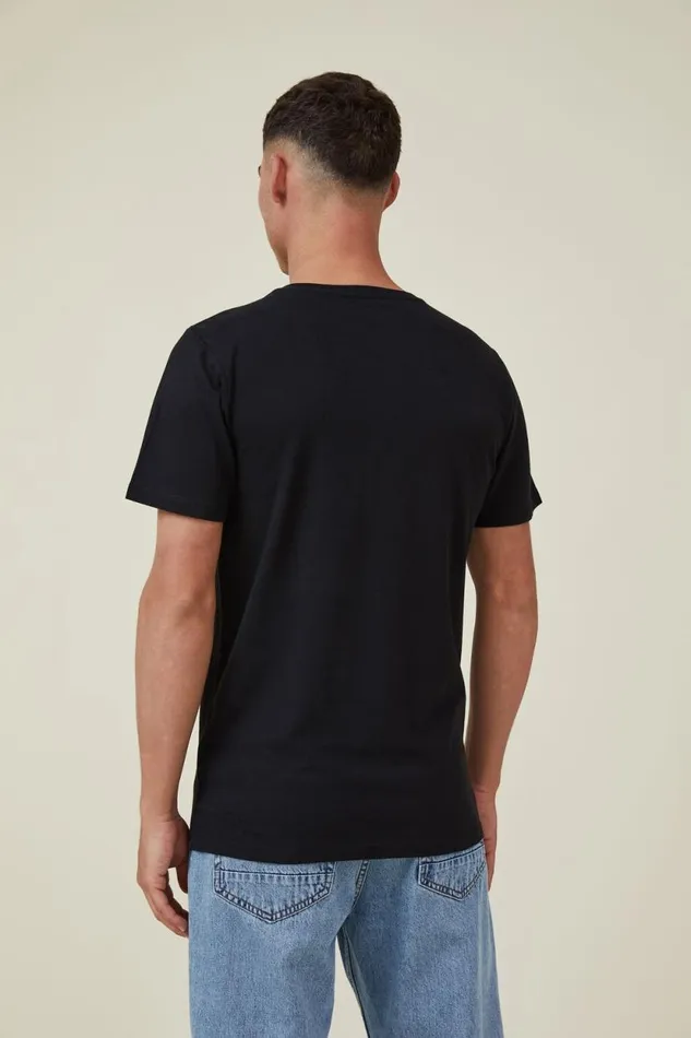 Organic VNeck TShirt Black Men Cotton On Tees and Tanks Organic VNeck TShirt Black Men Cotton On Tees and Tanks