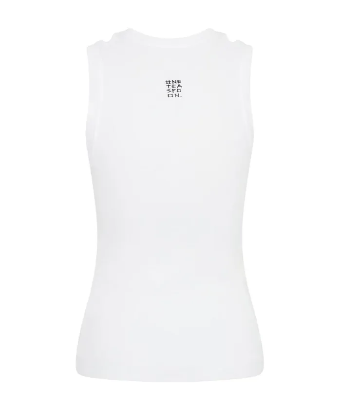 OTS CUT THROUGH FINE RIBBED TANK TOP Women One Teaspoon Tees and Tanks OTS CUT THROUGH FINE RIBBED TANK TOP Women One Teaspoon Tees and Tanks