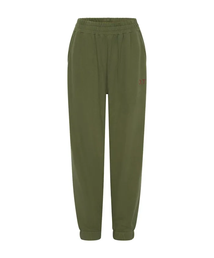 OTS KHAKI HIGH WAIST KICK PANTS Women One Teaspoon Bottoms OTS KHAKI HIGH WAIST KICK PANTS Women One Teaspoon Bottoms