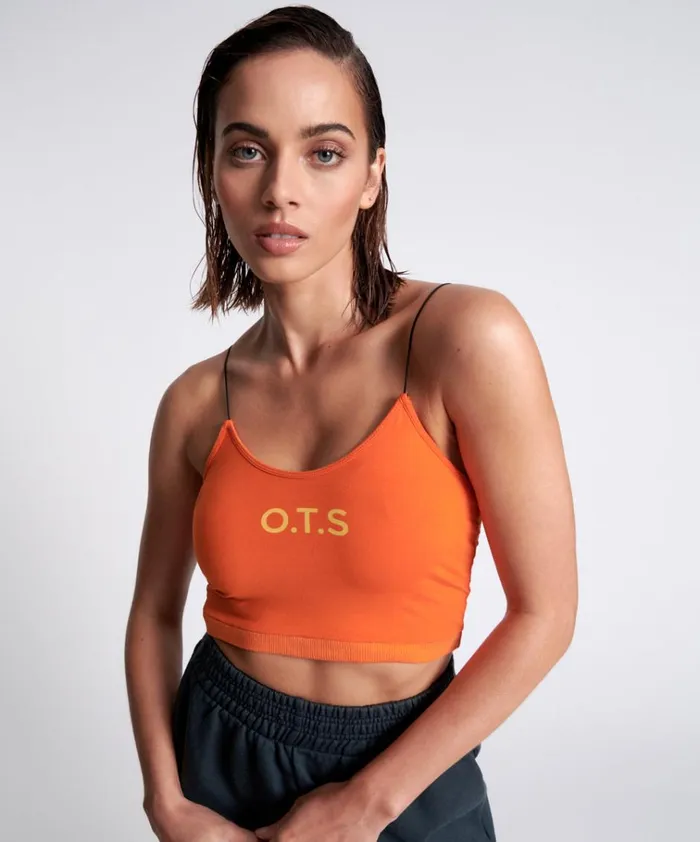 OTS STRING CROP ORANGE Women One Teaspoon Intimates