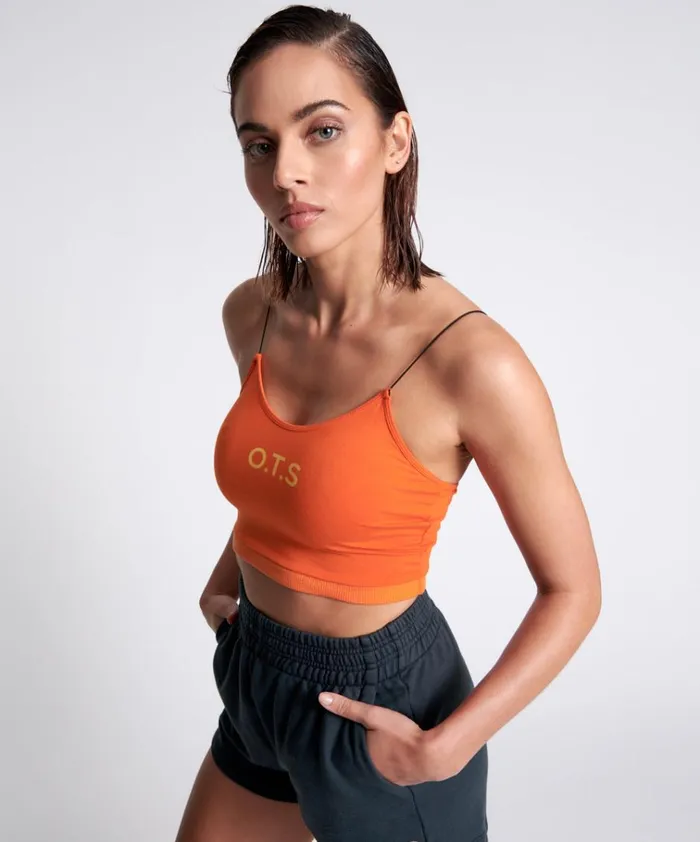OTS STRING CROP ORANGE Women One Teaspoon Intimates OTS STRING CROP ORANGE Women One Teaspoon Intimates