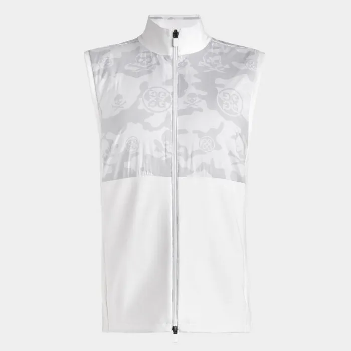 Outerwear Men GFORE EXPLODED CAMO STRETCH TECH INTERLOCK PERFORMER VEST Snow
