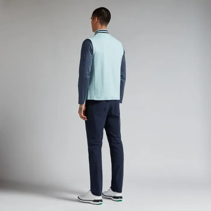 Outerwear Men GFORE WIND BREAKER MERINO WOOL QUARTER ZIP VEST Daybreak