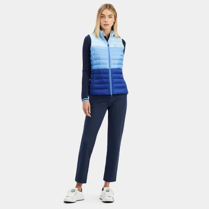 Outerwear Women GFORE COLOUR BLOCK LIGHTWEIGHT DOWN PUFFER VEST Baja Outerwear Women GFORE COLOUR BLOCK LIGHTWEIGHT DOWN PUFFER VEST Baja