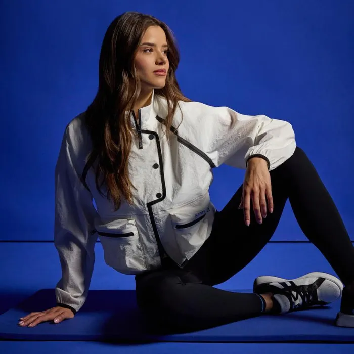 Outerwear Women GFORE CONTRAST STRETCH CROPPED OPS WINDBREAKER Snow Outerwear Women GFORE CONTRAST STRETCH CROPPED OPS WINDBREAKER Snow