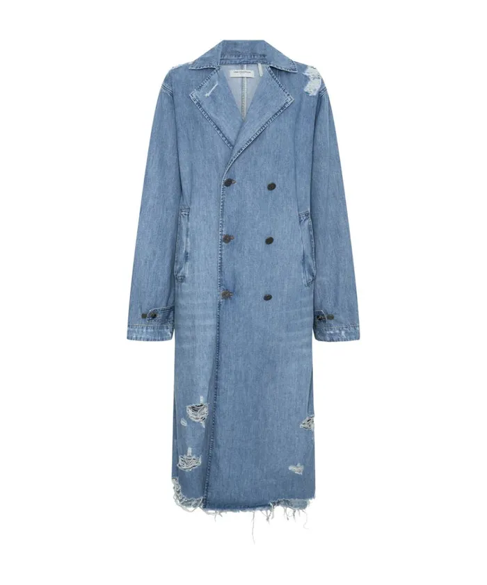 PACIFICA DENIM TRENCH COAT Women One Teaspoon Jackets