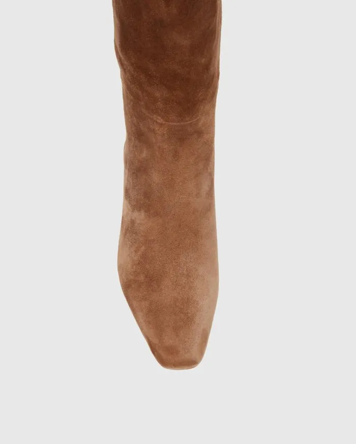 PAIGE Boots Women Ansley Tall Boot 8211 Truffle Suede PAIGE Boots Women Ansley Tall Boot 8211 Truffle Suede