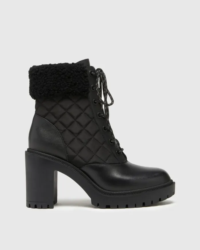 PAIGE Boots Women Bryce Boot 8211 Black Leather