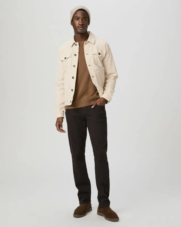 PAIGE Denim Men Transcend Federal Slim Straight Jean 8211 Deep Chocolate
