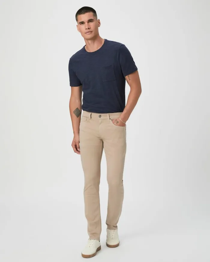 PAIGE Denim Men Transcend Lennox Slim Jean 8211 Toasted Almond