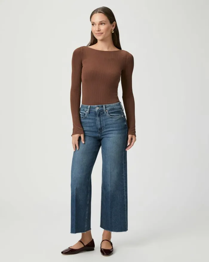 PAIGE Denim Women Anessa Wide Leg Jean 8211 Lovejoy