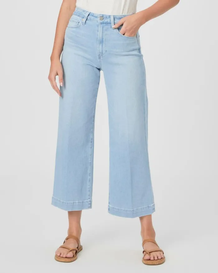PAIGE Denim Women Anessa Wide Leg Jean 8211 Martini