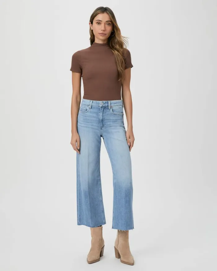 PAIGE Denim Women Anessa Wide Leg Jean 8211 Nostalgia