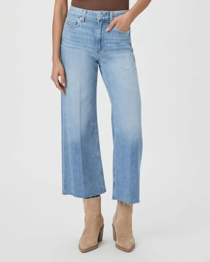 PAIGE Denim Women Anessa Wide Leg Jean 8211 Nostalgia