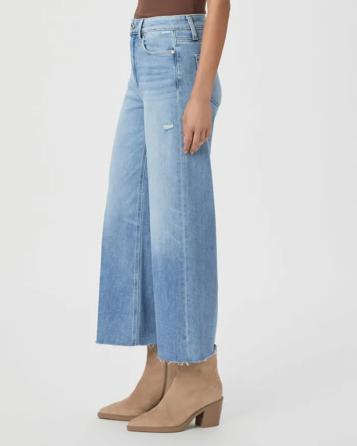 PAIGE Denim Women Anessa Wide Leg Jean 8211 Nostalgia
