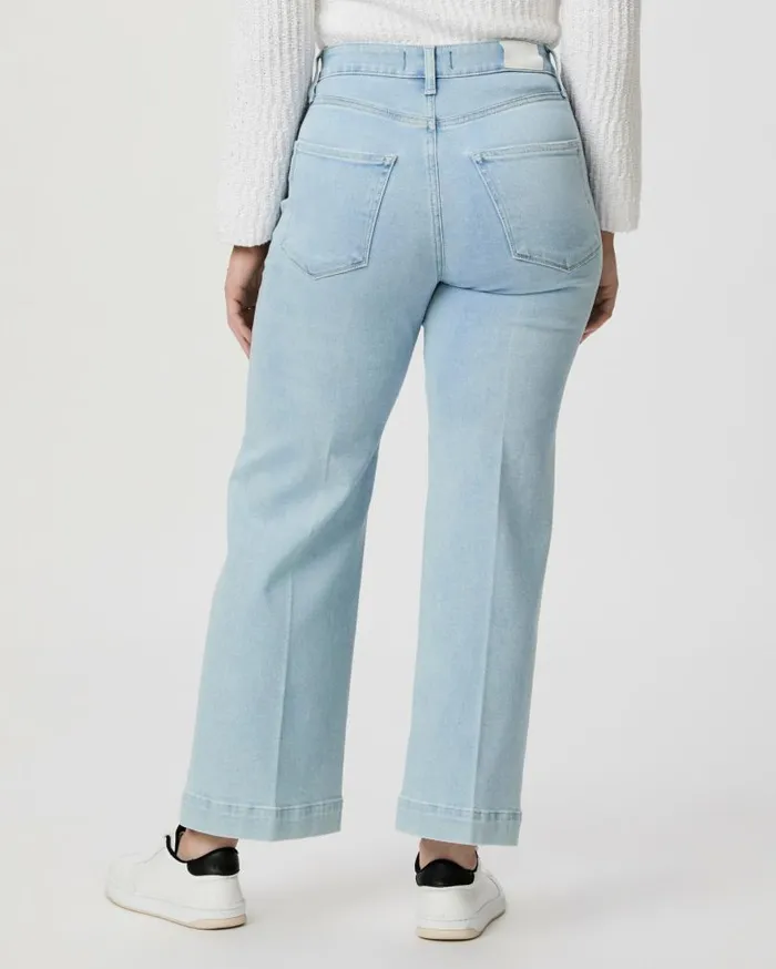 PAIGE Denim Women Flaunt Denim Spotlight Wide Leg Jean 8211 Martini