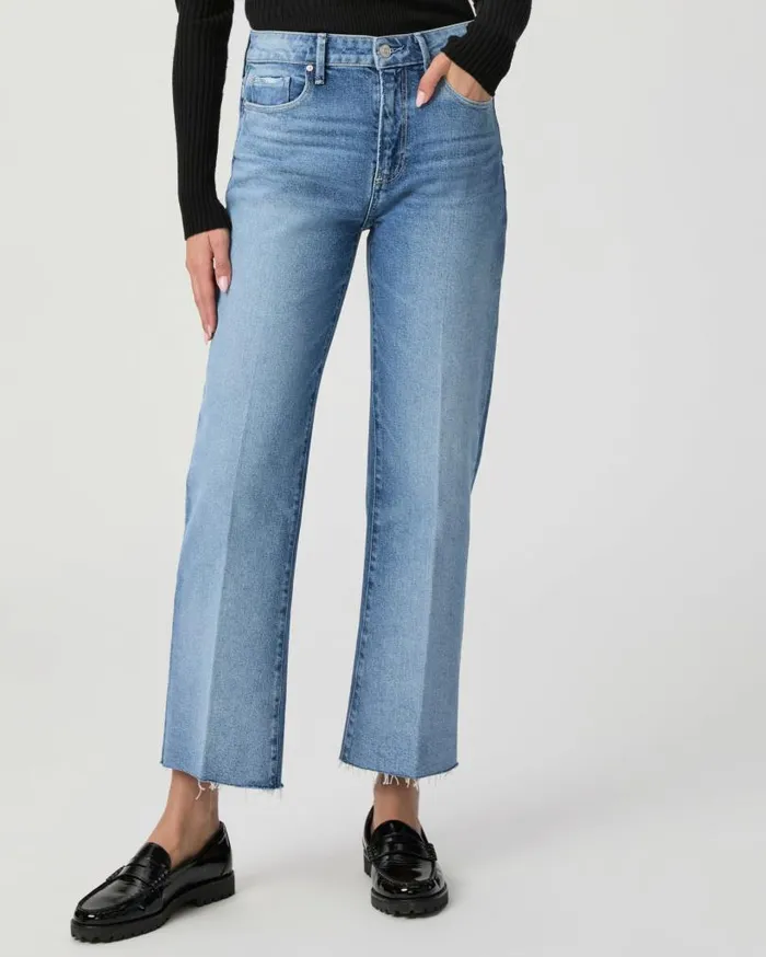 PAIGE Denim Women Leenah Ankle Wide Leg Jean 8211 Walk Of Fame PAIGE Denim Women Leenah Ankle Wide Leg Jean 8211 Walk Of Fame