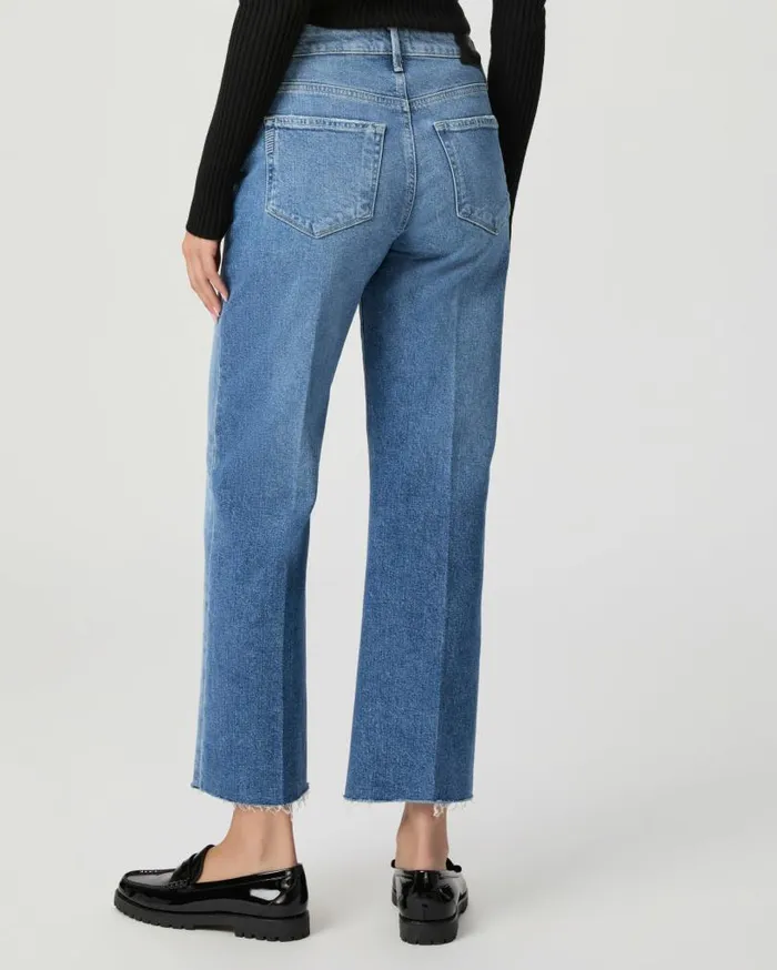 PAIGE Denim Women Leenah Ankle Wide Leg Jean 8211 Walk Of Fame PAIGE Denim Women Leenah Ankle Wide Leg Jean 8211 Walk Of Fame