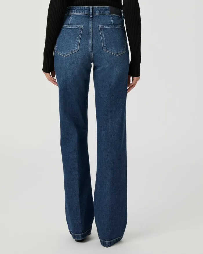 PAIGE Denim Women Leenah Wide Leg Jean 8211 Savon PAIGE Denim Women Leenah Wide Leg Jean 8211 Savon