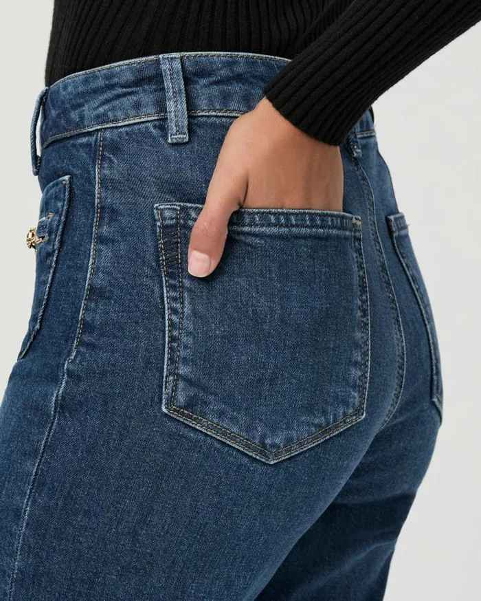 PAIGE Denim Women Leenah Wide Leg Jean 8211 Savon PAIGE Denim Women Leenah Wide Leg Jean 8211 Savon