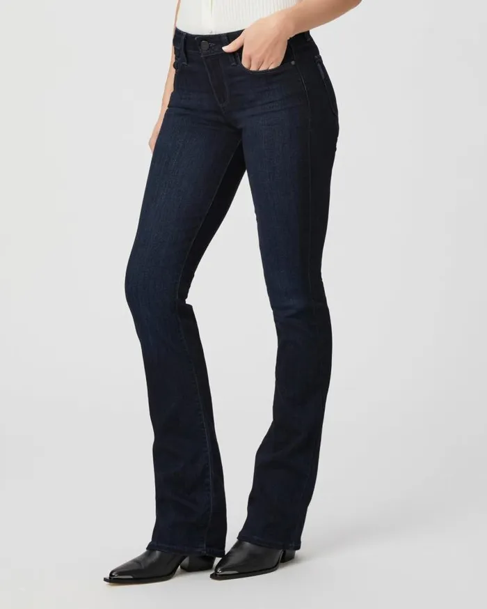 PAIGE Denim Women Manhattan Bootcut Jean 8211 Lana PAIGE Denim Women Manhattan Bootcut Jean 8211 Lana