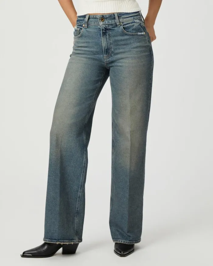 PAIGE Denim Women Sasha 32 Inch Wide Leg Jean 8211 Chanse Distressed PAIGE Denim Women Sasha 32 Inch Wide Leg Jean 8211 Chanse Distressed