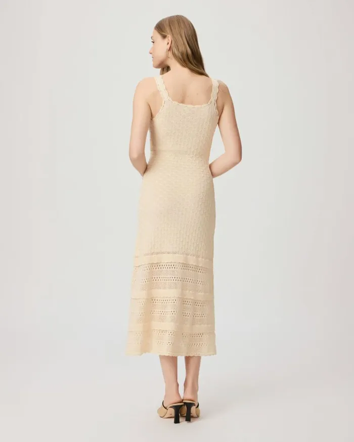 PAIGE Dresses Women Faustine Dress 8211 Ecru PAIGE Dresses Women Faustine Dress 8211 Ecru