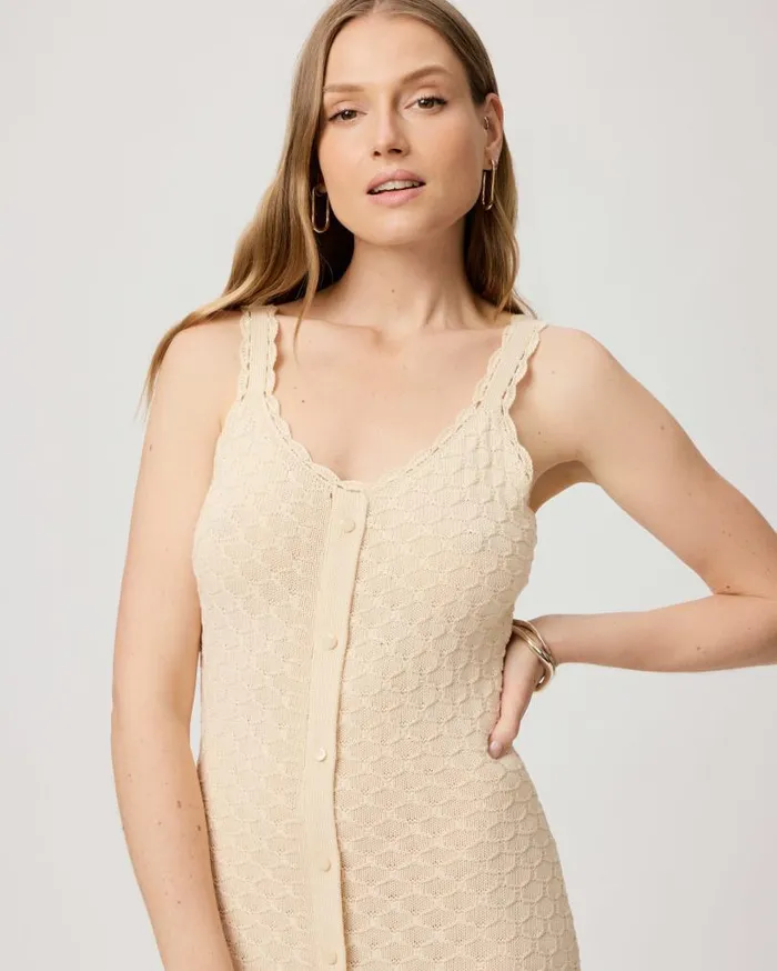 PAIGE Dresses Women Faustine Dress 8211 Ecru PAIGE Dresses Women Faustine Dress 8211 Ecru