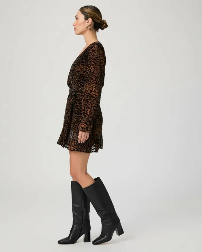 PAIGE Dresses Women Ysabel Dress 8211 Landslide Multi Velvet PAIGE Dresses Women Ysabel Dress 8211 Landslide Multi Velvet