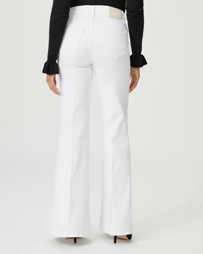 PAIGE Flare Women Charlie Flare Jean 8211 Crisp White PAIGE Flare Women Charlie Flare Jean 8211 Crisp White