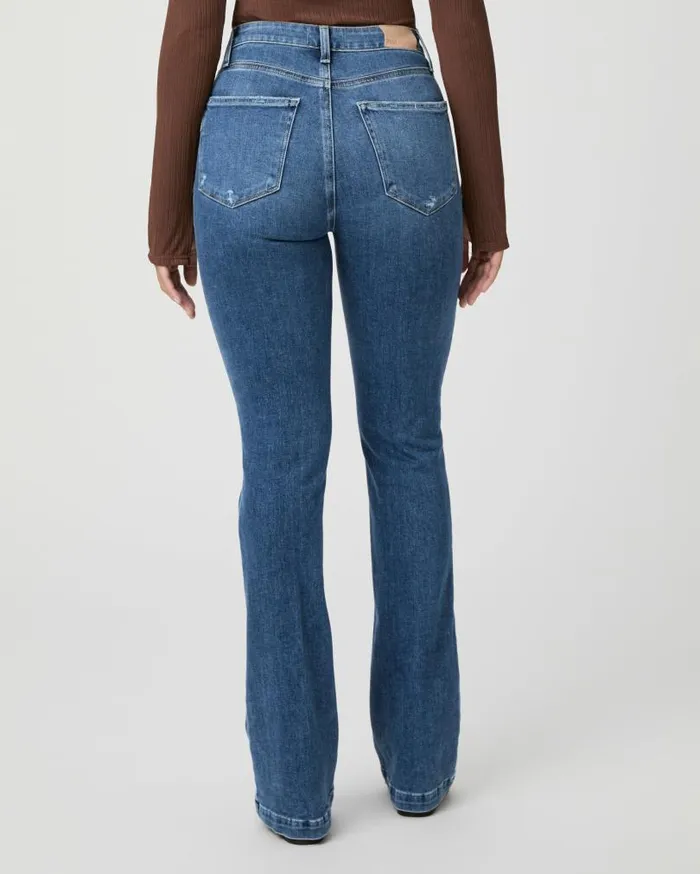 PAIGE Flare Women Flaunt Denim Iconic Flare Jean 8211 Beloved