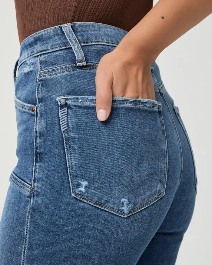 PAIGE Flare Women Flaunt Denim Iconic Flare Jean 8211 Beloved
