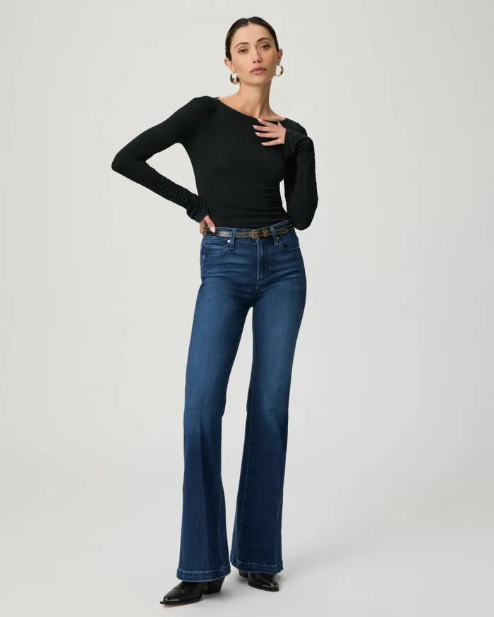 PAIGE Flare Women Genevieve Flare Jean 8211 Sail Away
