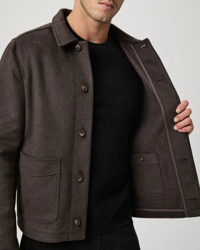 PAIGE Jackets and Coats Men Chancery Jacket 8211 Dark Arrowhead PAIGE Jackets and Coats Men Chancery Jacket 8211 Dark Arrowhead